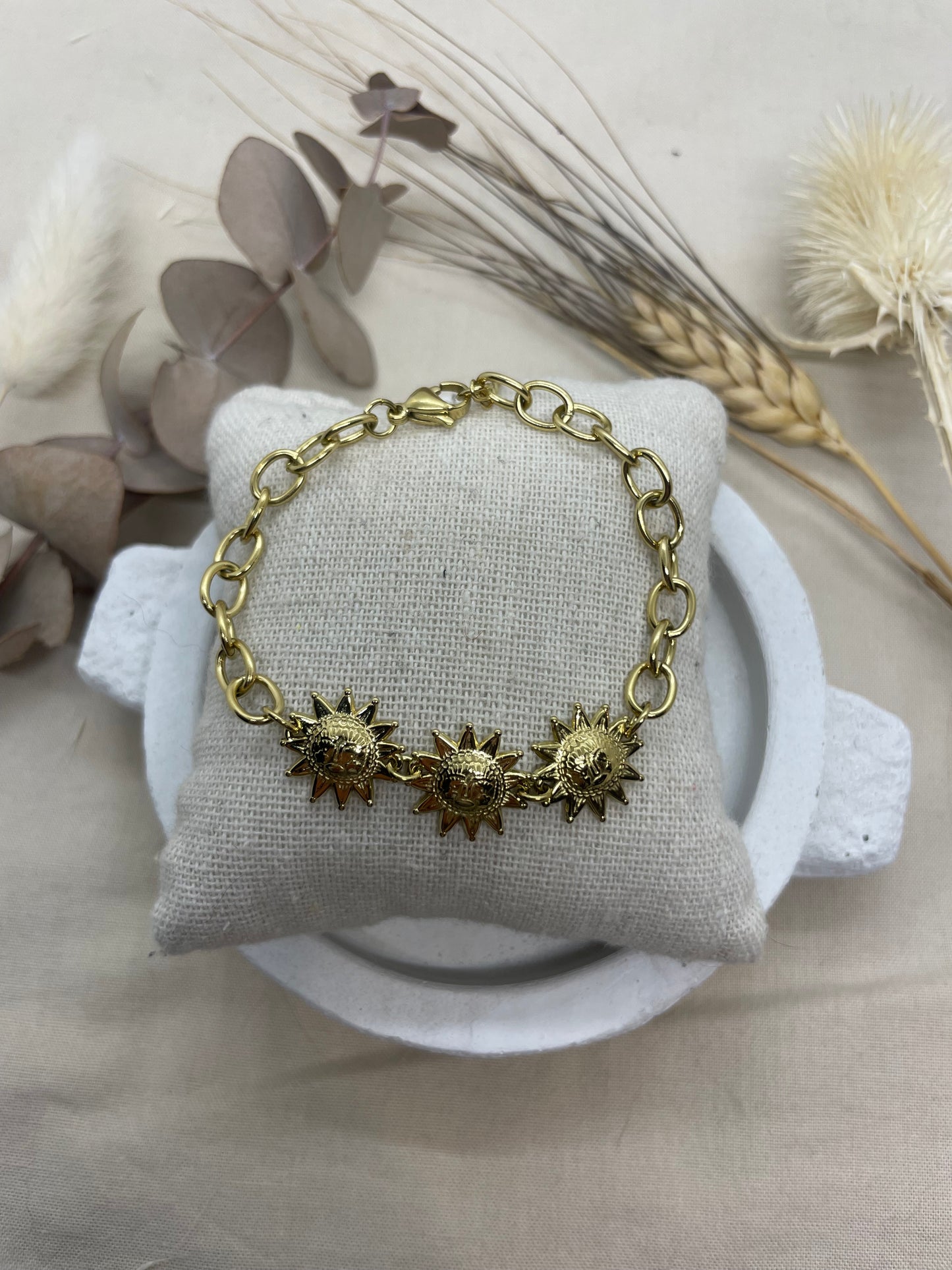 Bracelet Sunset doré