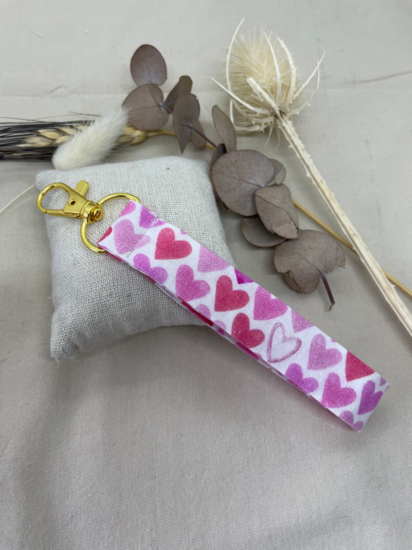 Porte-clés Lovely doré