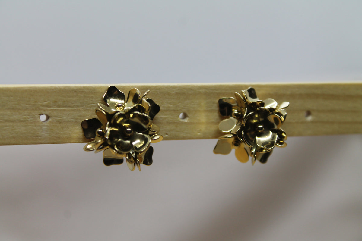 Boucles d'oreilles MAIYA dorées