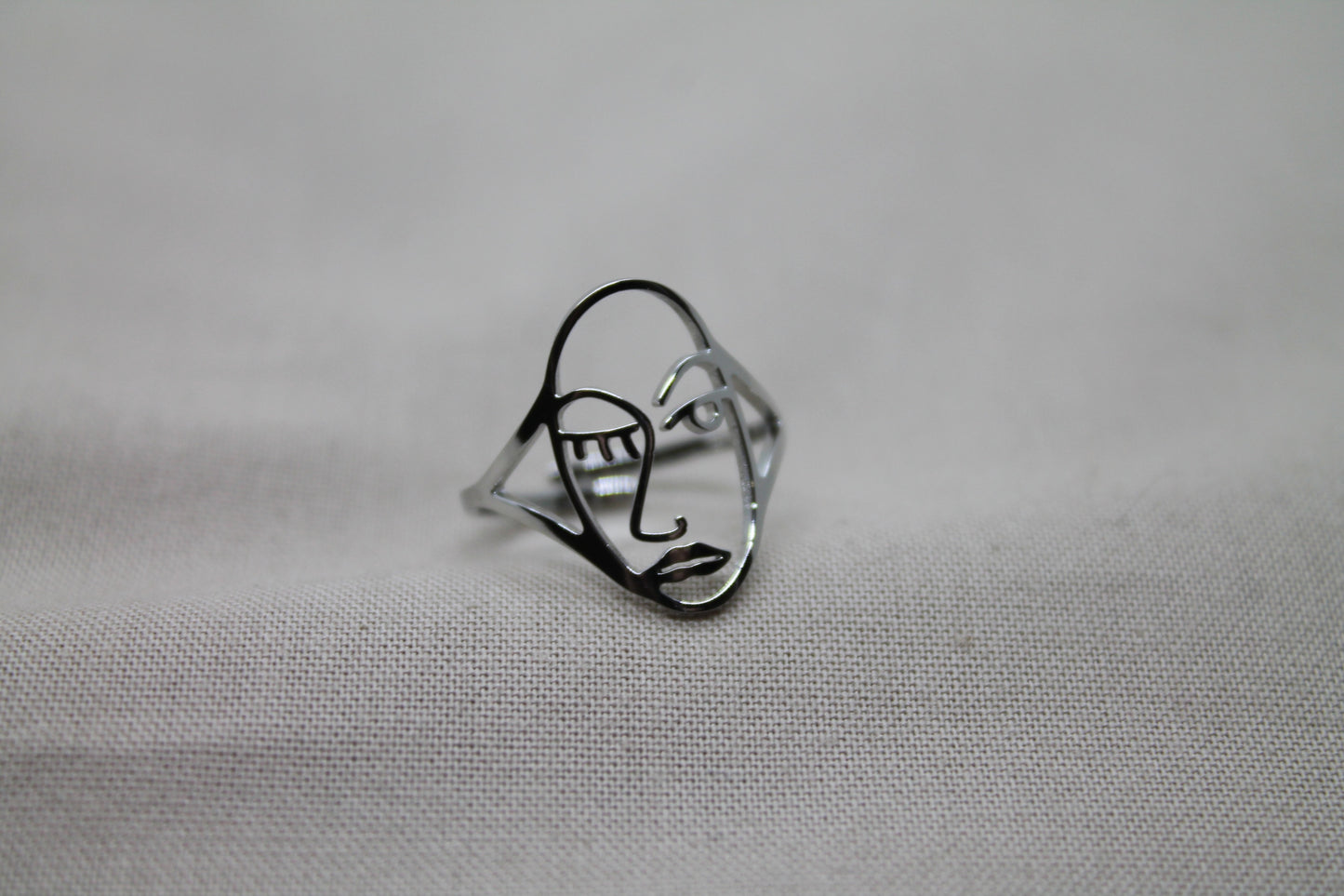 Bague VISAGE argent
