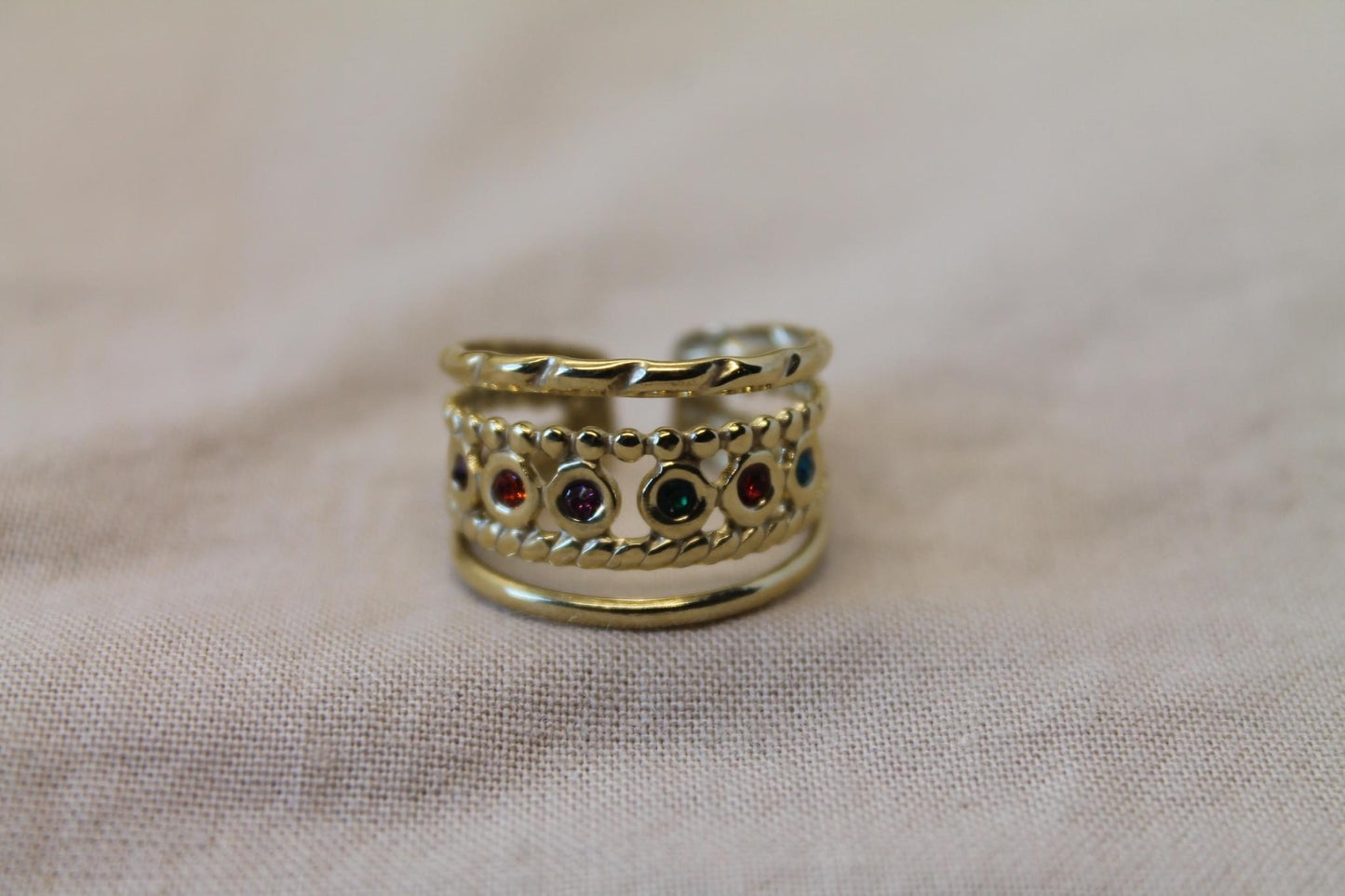 Bague YAELLE dorée