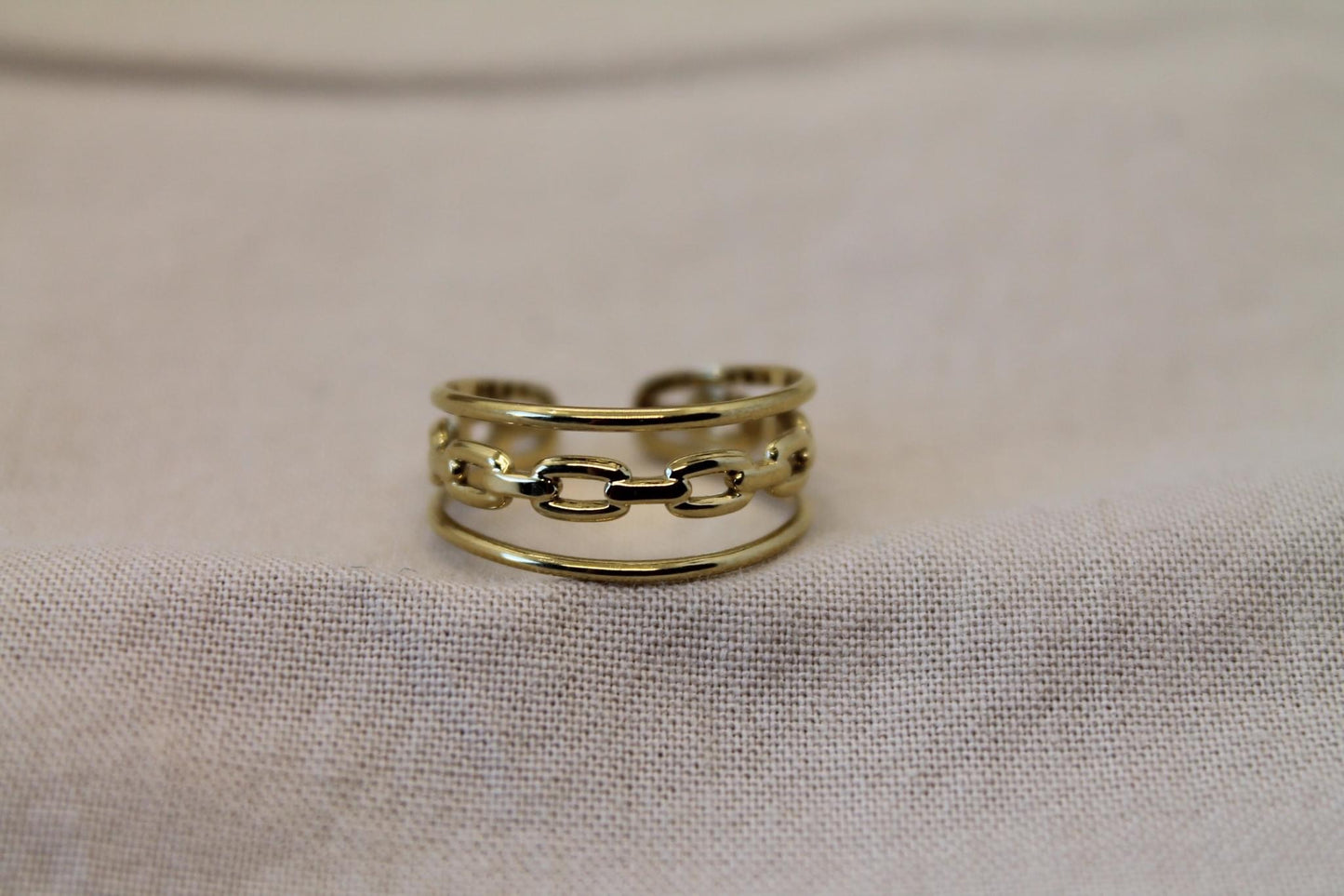 Bague CAMILLE dorée