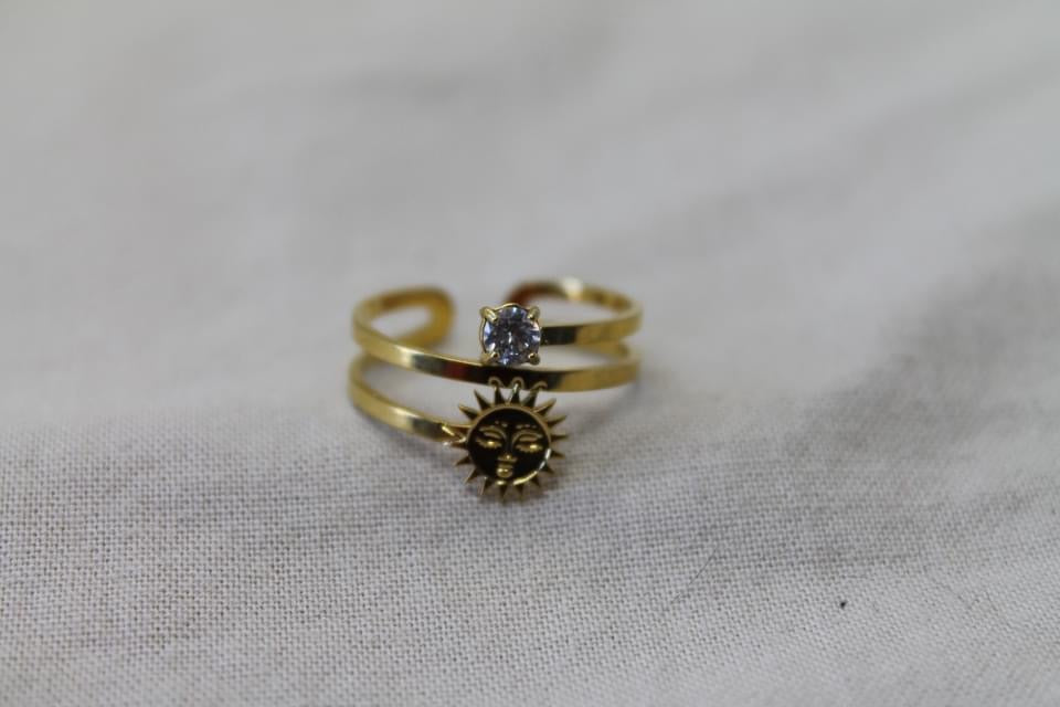 Bague SOLIA dorée