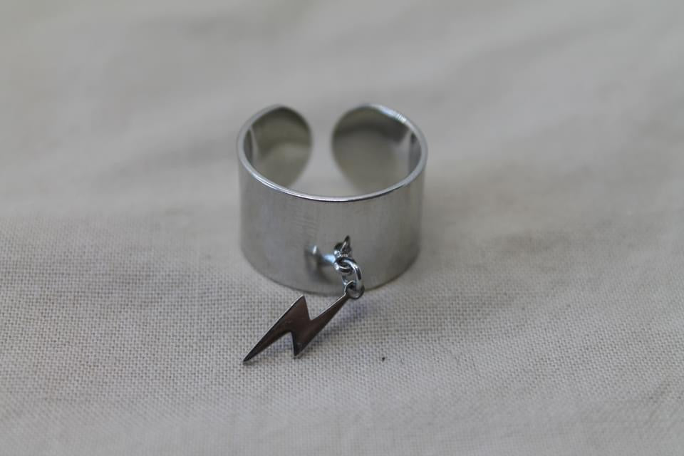 Bague ECLAIR pendentif argent