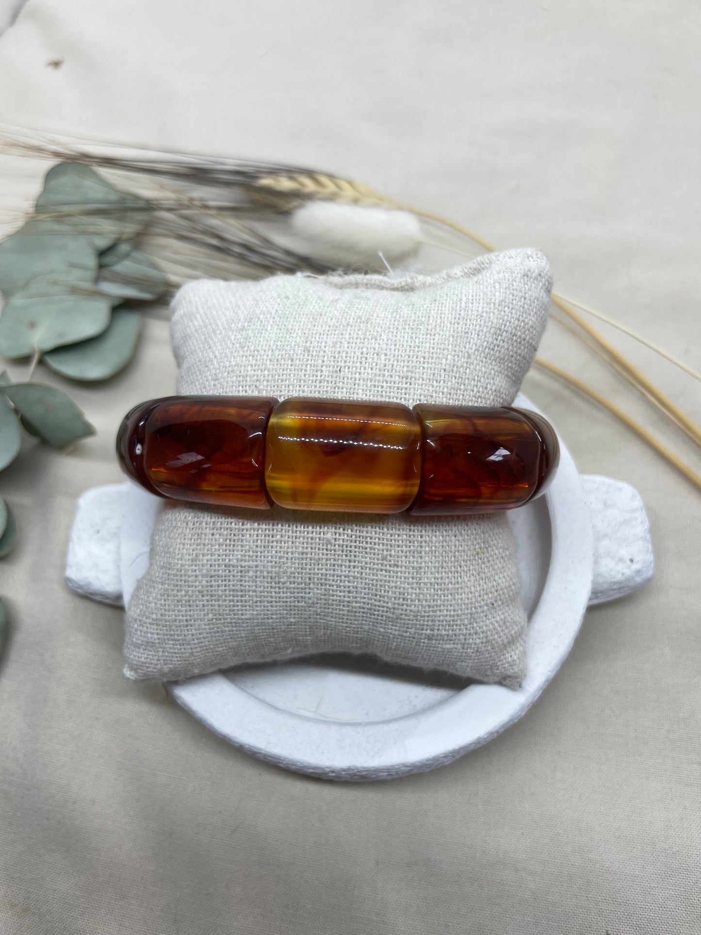 Bracelet Jonc Élastique Perth Fauve