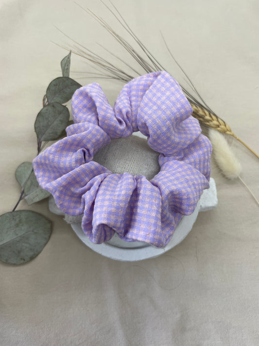 Chouchou Vichy violet rose