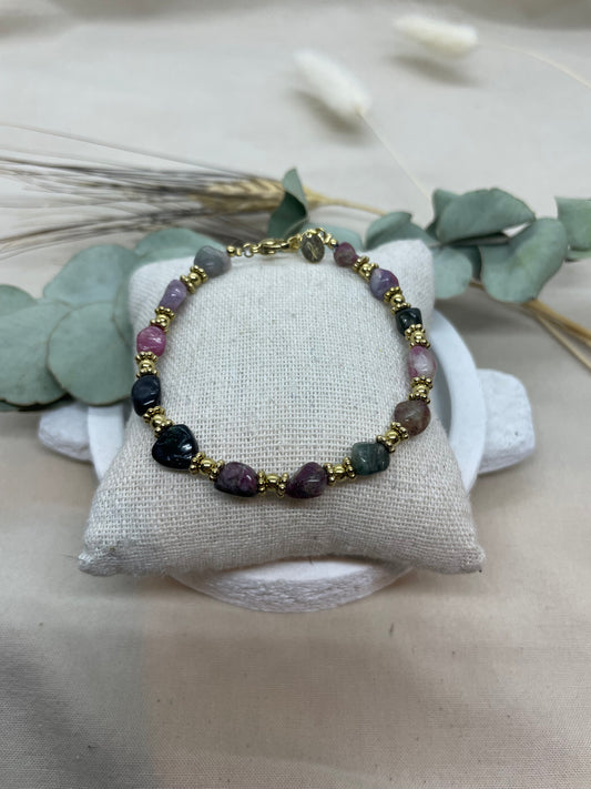 Bracelet bohemia tourmaline