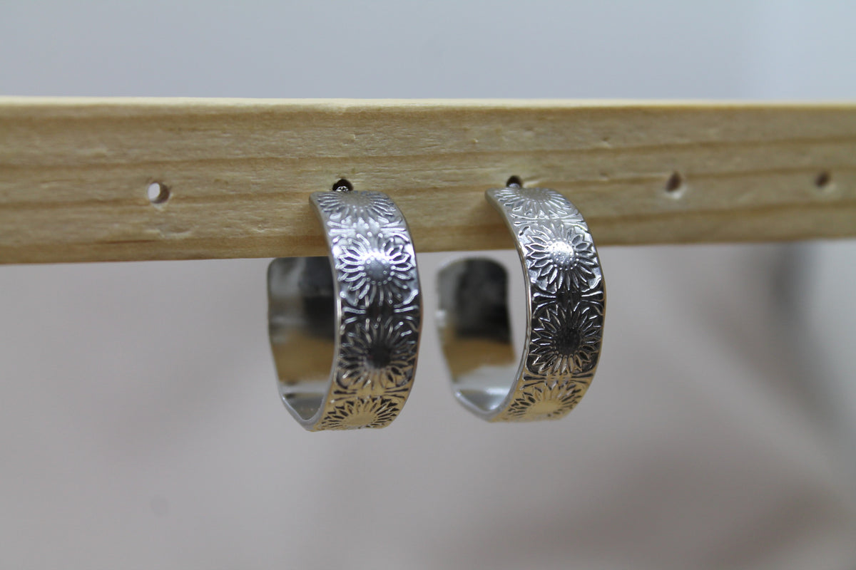 Boucles d'oreilles OPHELIE argent