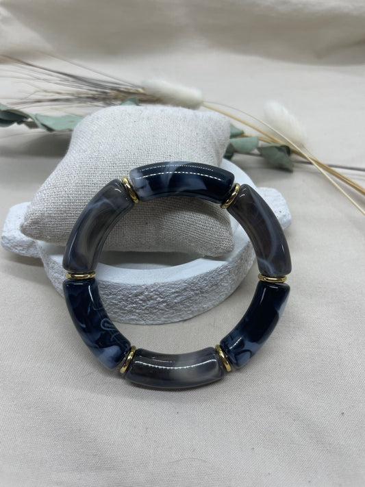 Bracelet tubes marbré Salma T2