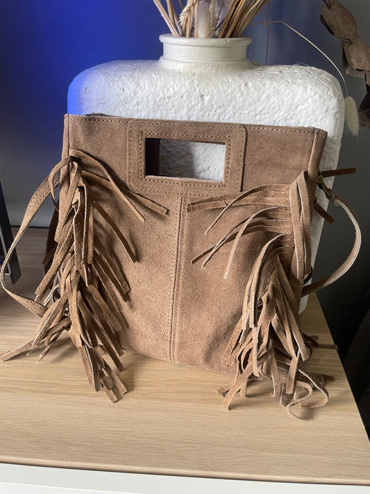 Sac franges Chocolat