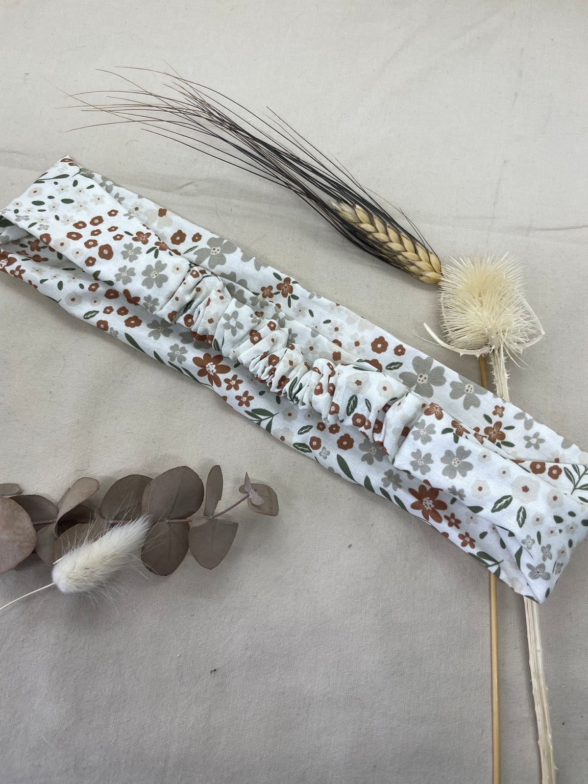 Bandeau Liberty marron coton