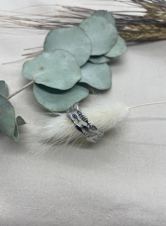 Bague Riviera argent