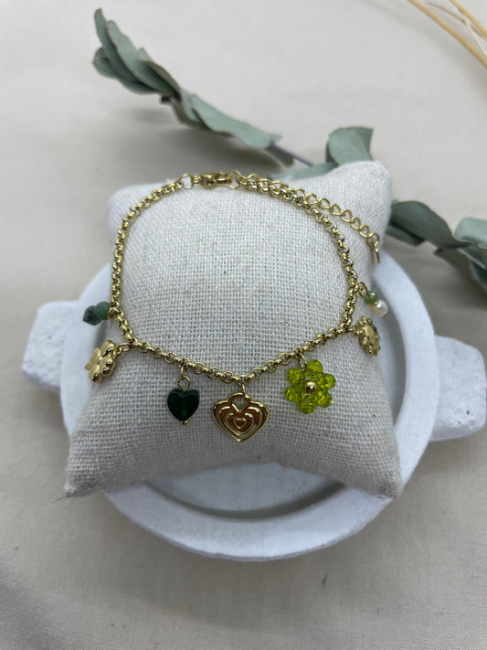 Bracelet Luna vert