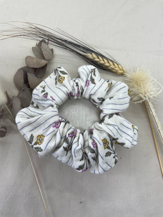 Chouchou printemps gaze de coton