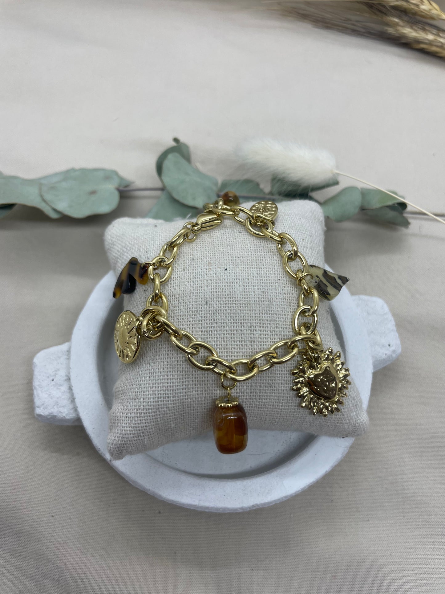 Bracelet Croyance doré