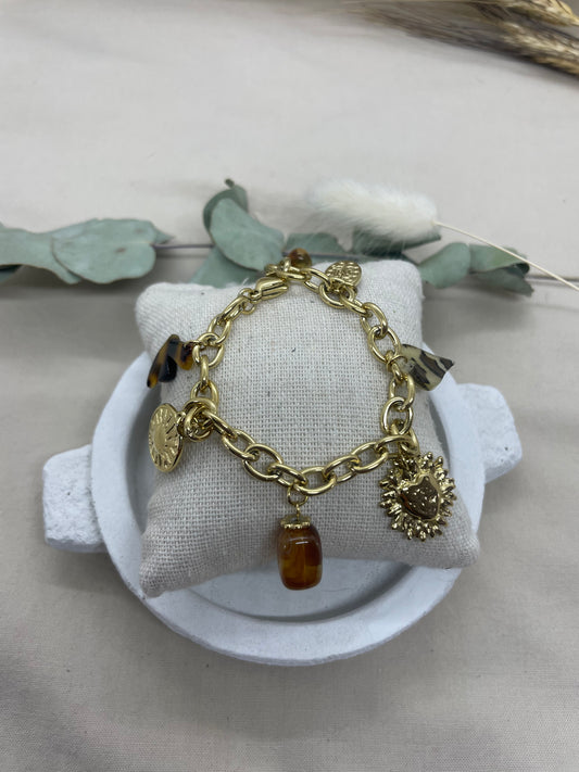 Bracelet Croyance doré
