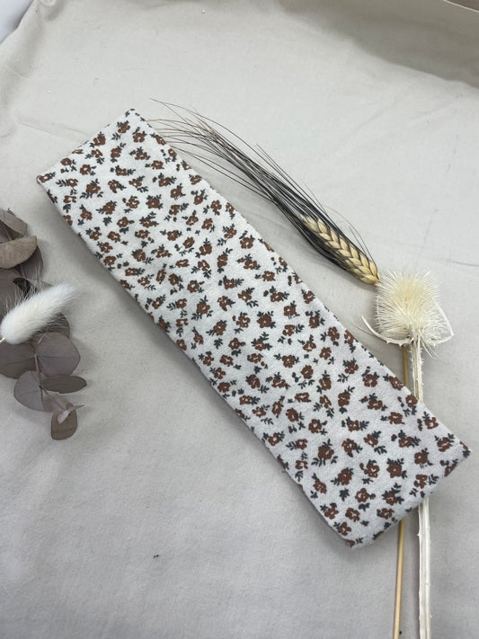 Bandeau beige Liberty coton