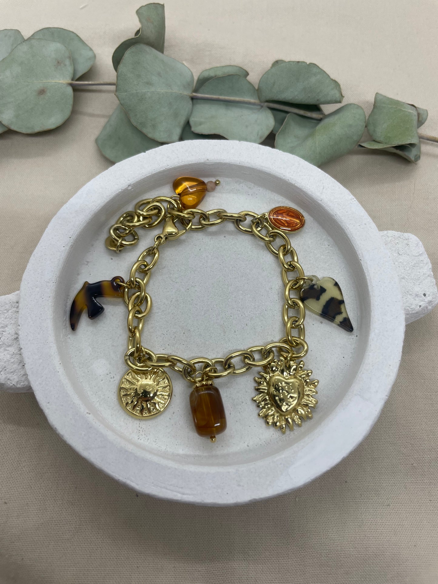 Bracelet Croyance doré