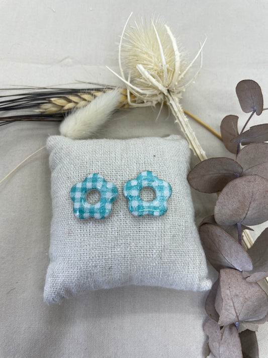 Pampilles Flora Carreaux verts interchangeables