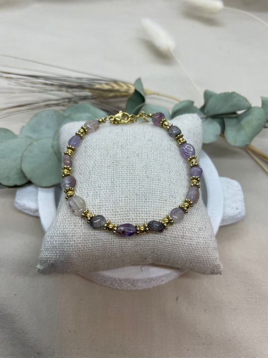 Bracelet Bohemia amethystes