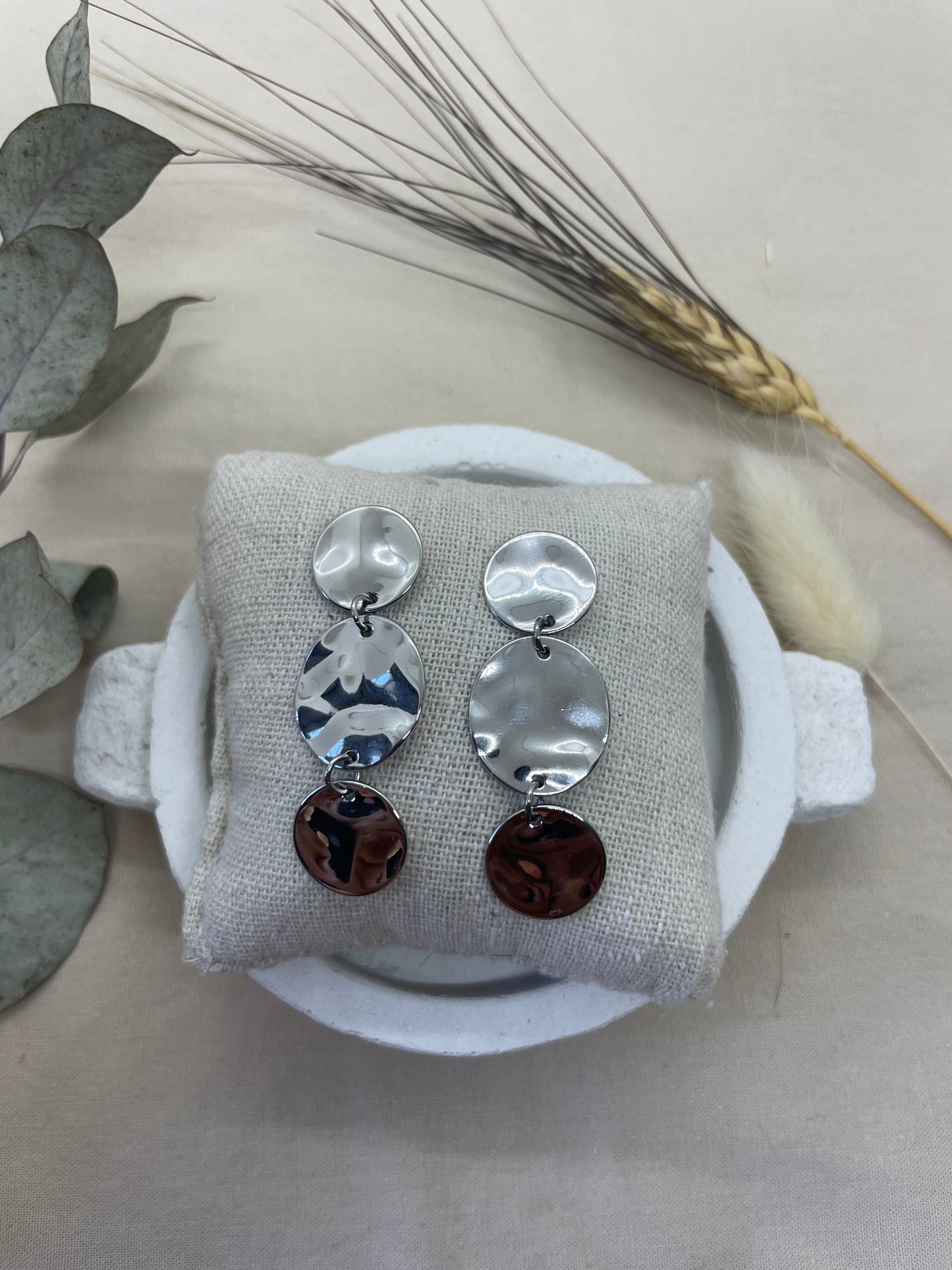 Boucles d’oreilles Doha argent