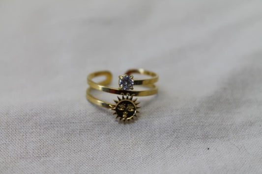 Bague SOLIA dorée